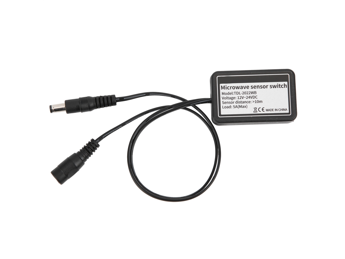 Interruptor Com Sensor Infravermelho Tdl-2022wb-dc Controle De Luz Led Externa 12-24vdc