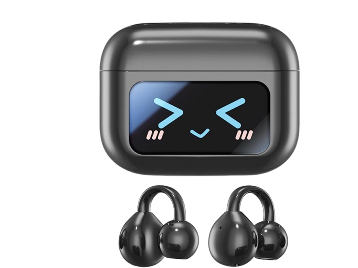 Fones De Ouvido Sem Fio Com Ganchos Auriculares, Cancelamento De Ruído E Som Surround