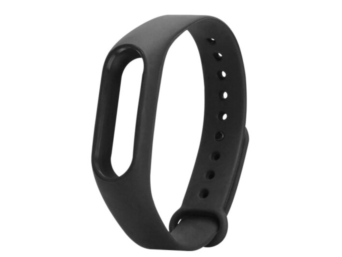 Pulseira De Relógio Lurelia De Pu Tpu Anti Perda Para Xiaomi Mi Band 2 Preto