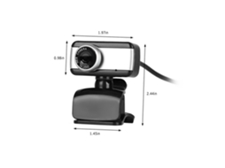Webcam LAXISCREED 480p Usb com Microfone