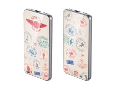 Power Bank 10000 mAh SLBenfica - Produto Oficial Licenciado