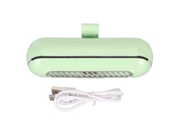 Desodorizador Elétrico Geladeira USB Recarregável 1200mAh Anti congelamento para Geladeira Armário Carro Verde S/MARCA