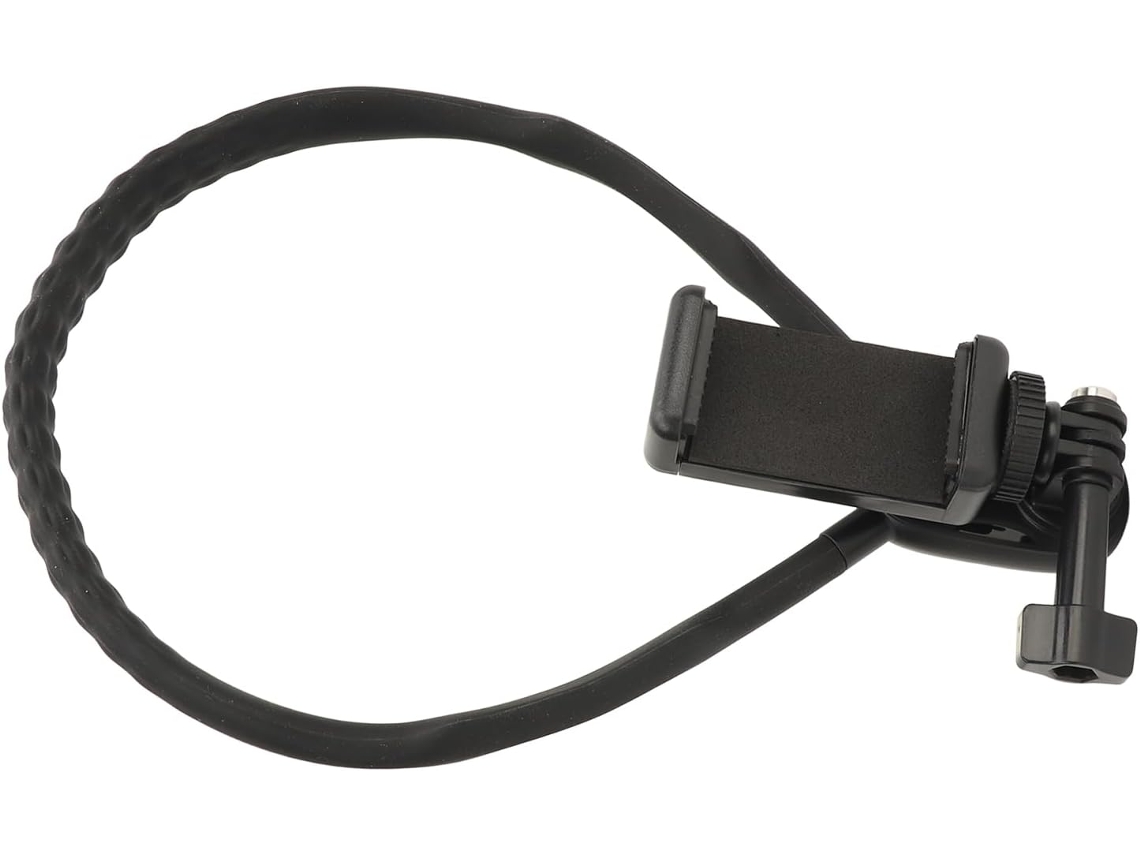 Suporte De Pescoço Para Selfies, Design Curvo Estável Para Transmissões Ao Vivo, Vlogs, Ciclismo E Passeios De Barco