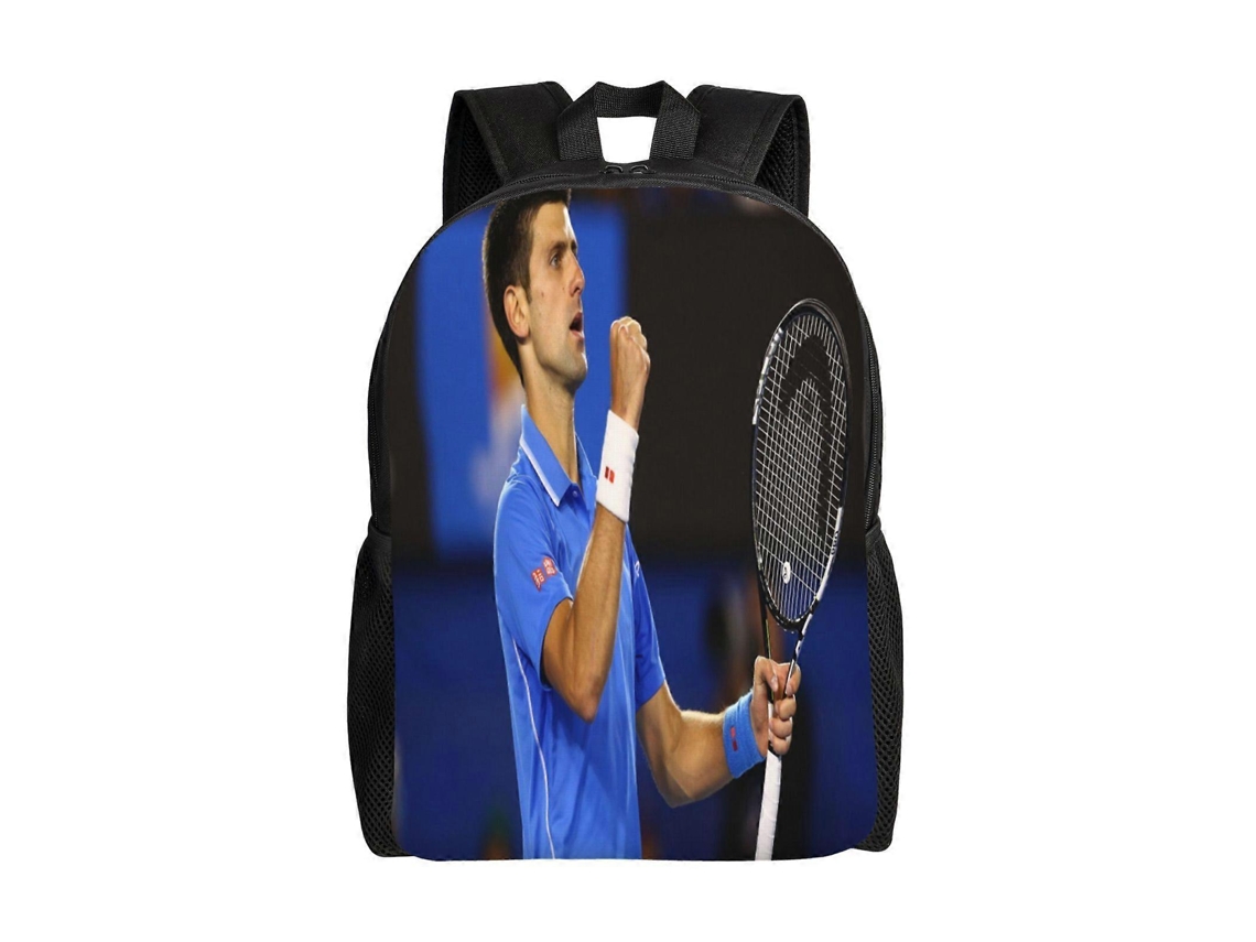 Mochila Novak Djokovic D317 Para Estudantes, Resistente E Leve, Impermeável E Com Alça De Ombro Respirável V317