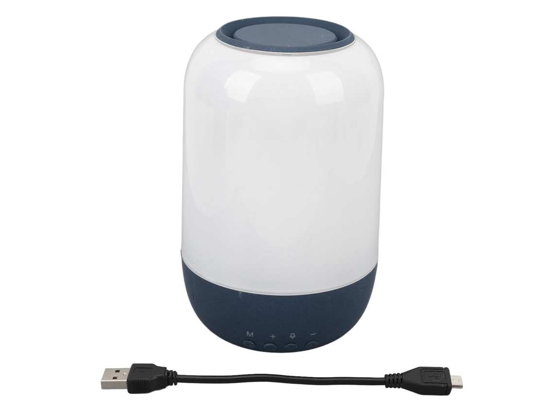 Altifalante Bluetooth LAXISCREED Luz Noturna 7 Cores