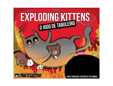 Jogo De Tabuleiro Exploding Kittens Mebogames