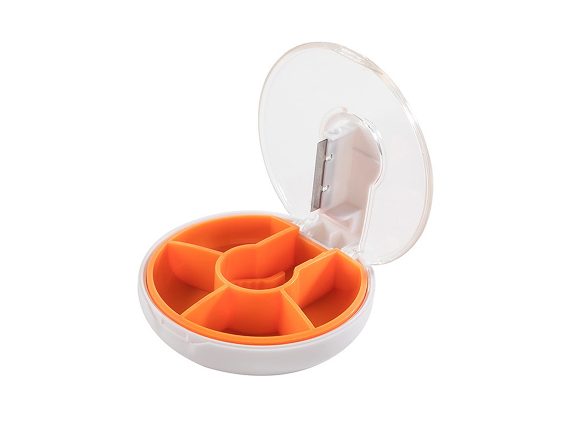 Porta Comprimidos Semanal Para 7 Dias, Estojo Medicamentos De Viagem, Ideal Casa, Organizador Comprimidos, Grande Capacidade E R Aquaforge