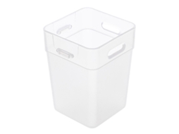 Caixa de armazenamento lateral para geladeira pp branca resistente organizador porta geladeira cozinha com marca