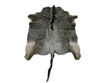 Tapete ZERIMAR Pele de Gnus (Natural - 140x130 cm - Pele)