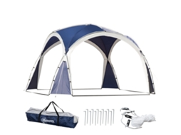 Toldo Dobrável VELTUS TRADE 3,5x3,5m com Gancho, Bolsa, Impermeável, UV