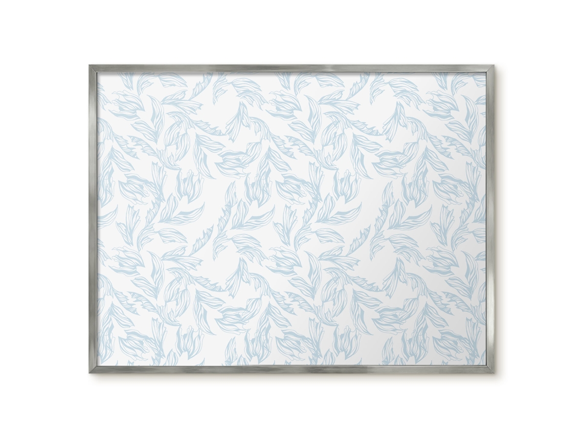 Quadro magnético de parede com texturas verdes para quarto Espelharte (80x60 cm)