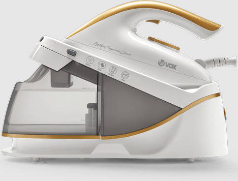 Ferro a Vapor VOX DPS7220 (2400 W - Cerâmica - Branco)
