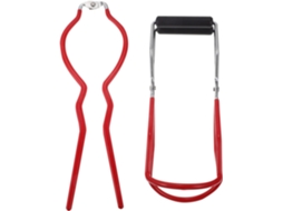 Conjunto De 2 Prendedores Para Potes, Garrafas De Leite E Latas, Com Proteção Antirriscos