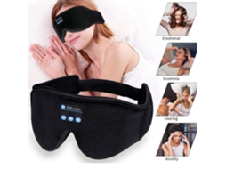 Fones de Ouvido Bluetooth para Dormir, com Máscara para os Olhos AQUAFORGE