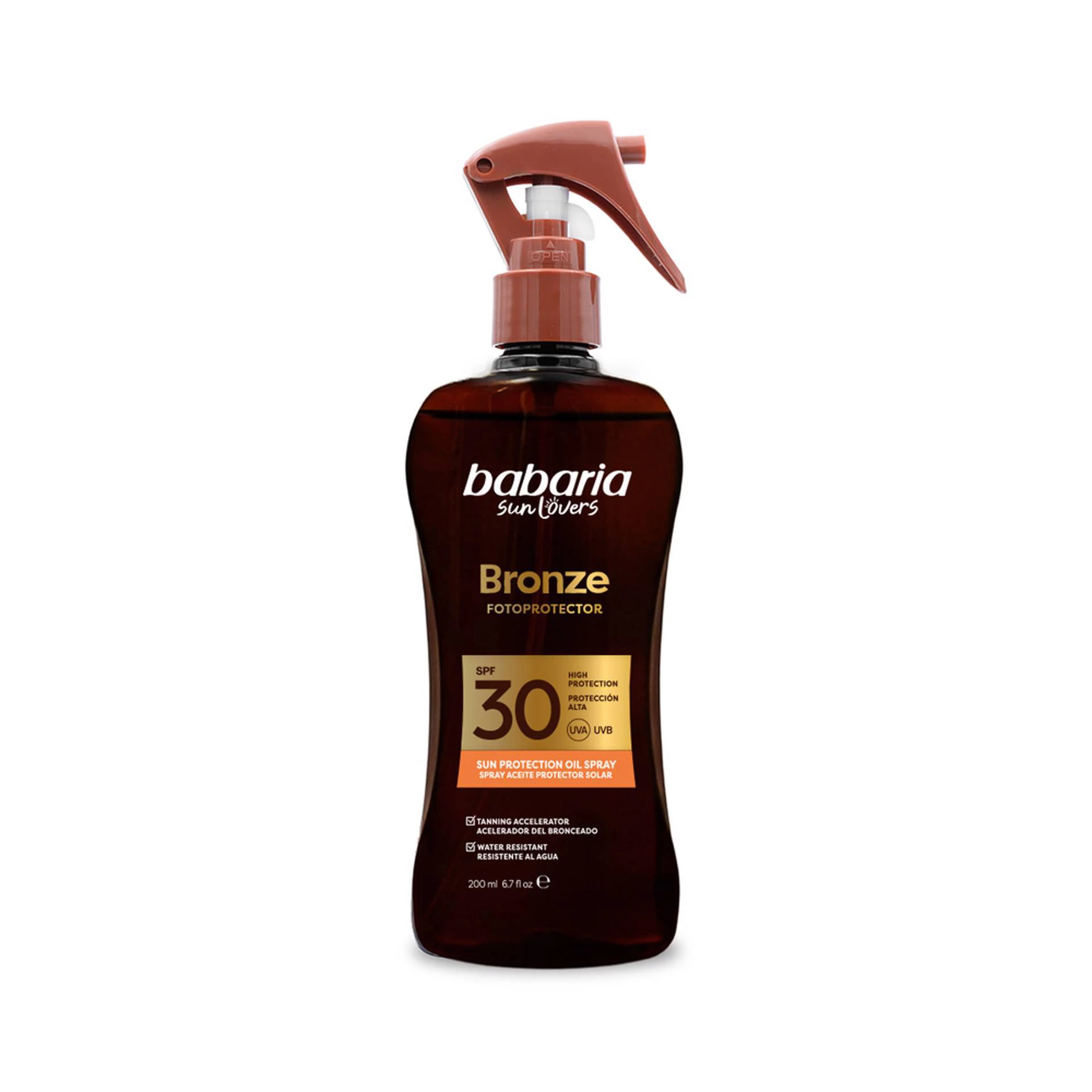 Aceite Coco Bronze Spf 30 BABARIA