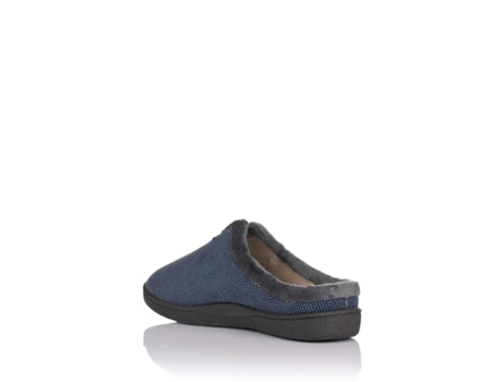 Pantufas para Homem PLUMAFLEX 40 EU (Textil - Azul)