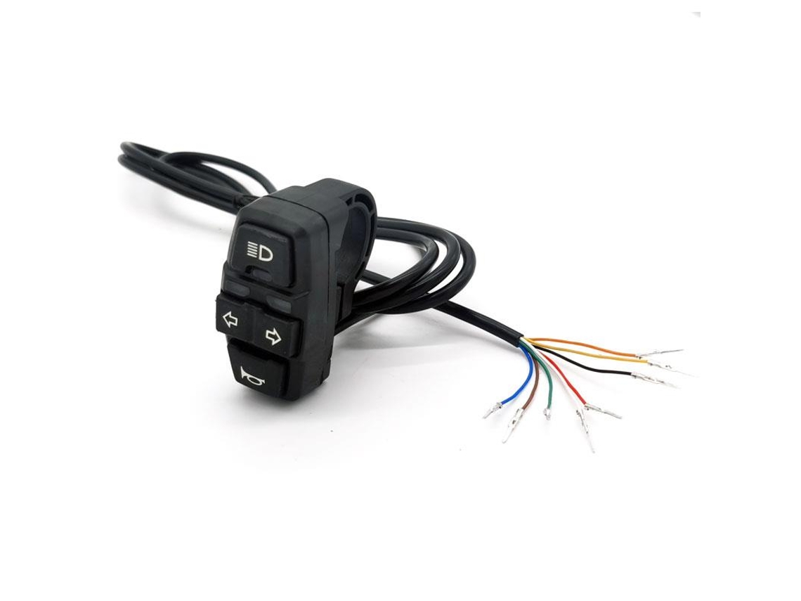 Painel De Botões Bsk321 Com Indicadores, Luz E Buzina Com Conector Sm 1,5m