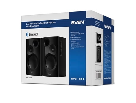 Colunas Sps 701 2.0 Bluetooth, 40w Sven