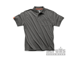 SCRUFFS T55420 Polo Eco Worker Color Gris