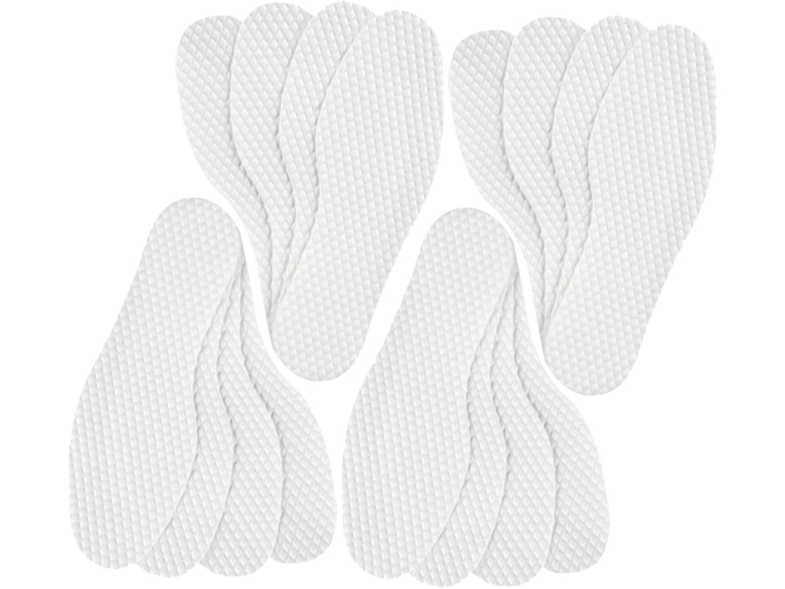 20 Pares De Palmilhas Absorventes Suor, Com Controle De Odores E Antiderrapantes Para Homens Mulheres