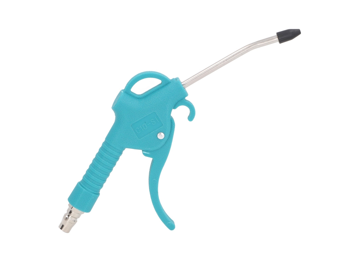 Pistola De Aire Limpiadora Neumática 1/4in Pt 120psi Para Limpieza De Polvo En Industria Automotriz Nariz Corta