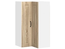 Conjunto 1 Armário De Cozinha Vidaxl Castanho Derivados De Madeira (57 X 57 X 100 Cm)