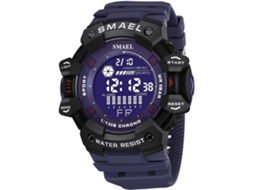 Lurelia Relógio Digital Masculino, Visor Digital, Led, Cronómetro, Alarme, Data/calendário, Aço Inoxidável, Tpu, Verde