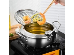 Fritadeira de aço inox Nova Line