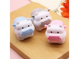 Porta Lápis Com Design Fofo Vaca E Boi, Estilo Kawaii, Ideal