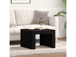 Vidaxl Mesa De Centro Carvalho Preto 50 X 50 X 35 Cm