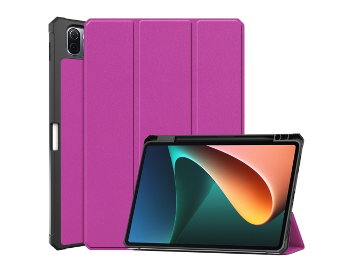Capa YUYSAN Para Xiaomi Pad 5/5 Pro Custer Texture (Roxo)