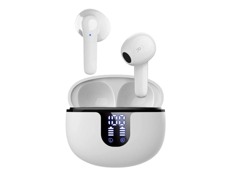 Fones De Ouvido Bluetooth Sem Fio 5.2 Som Hi Fi Estéreo Redução De Ruído Enc Resistente À Água Controle Sensível Ao Toque Para Ios Android, B Outuotwq