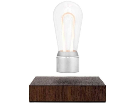 Candeeiro de Mesa  Levitating Marconi Nikola (Castanho - LED x 7 x 16 W - Madeira)