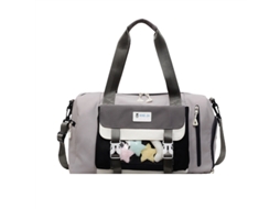 Mochila E Saco De Viagem Feminino , Grande Capacidadeideal Para Ginásio E Viagem Cinza Hexinyigjly