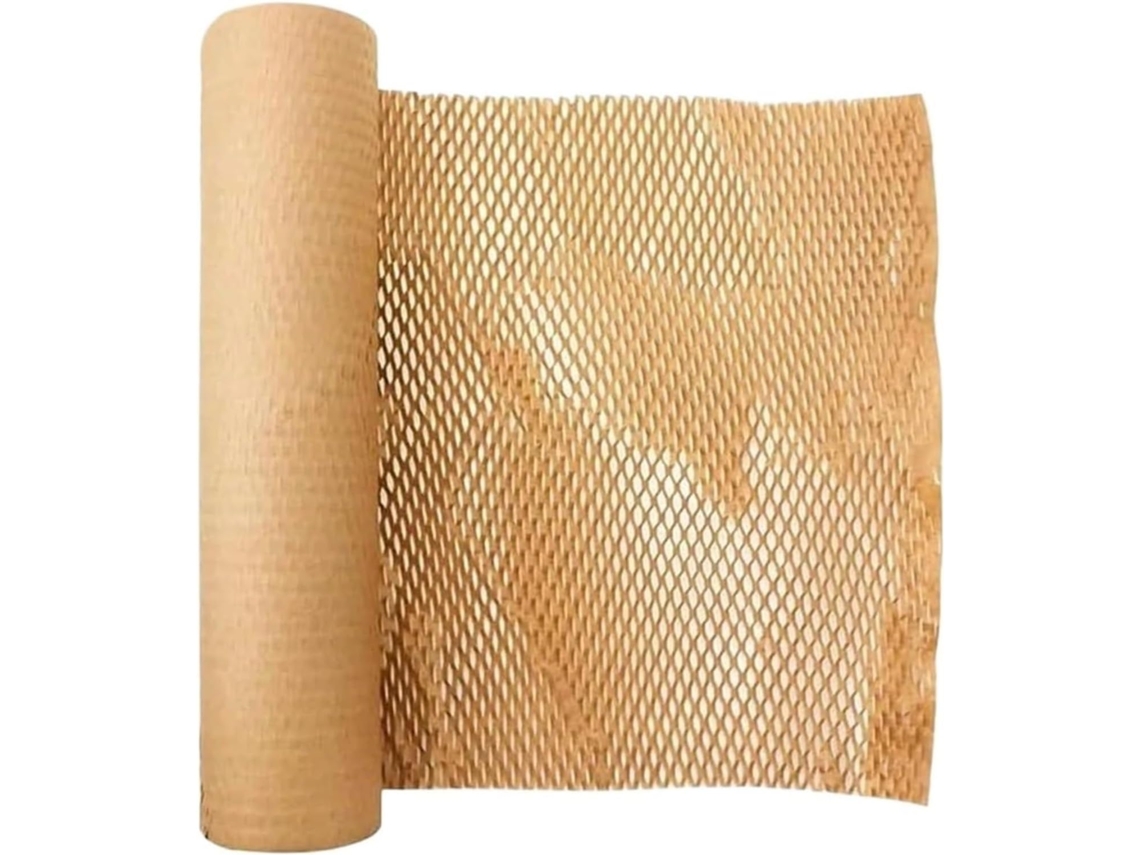 Rouleau De Papel De Embalar E Nid D'abeille Kraft