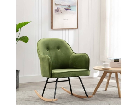 Cadeira de Baloiço VIDAXL Verde 289521
