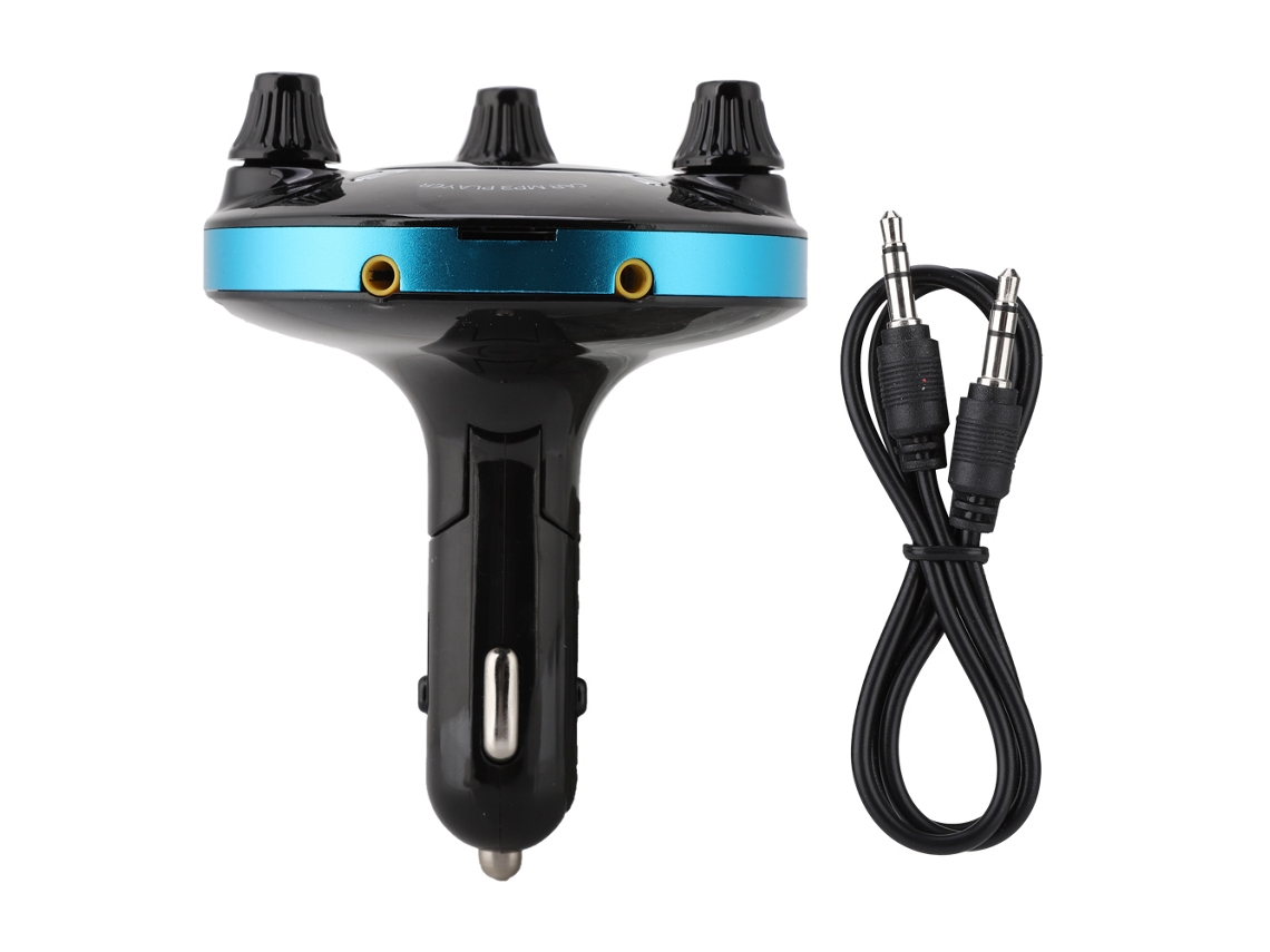 Transmissor Bluetooth De Carro Com Mp3 Player E Carregador Usb Duplo