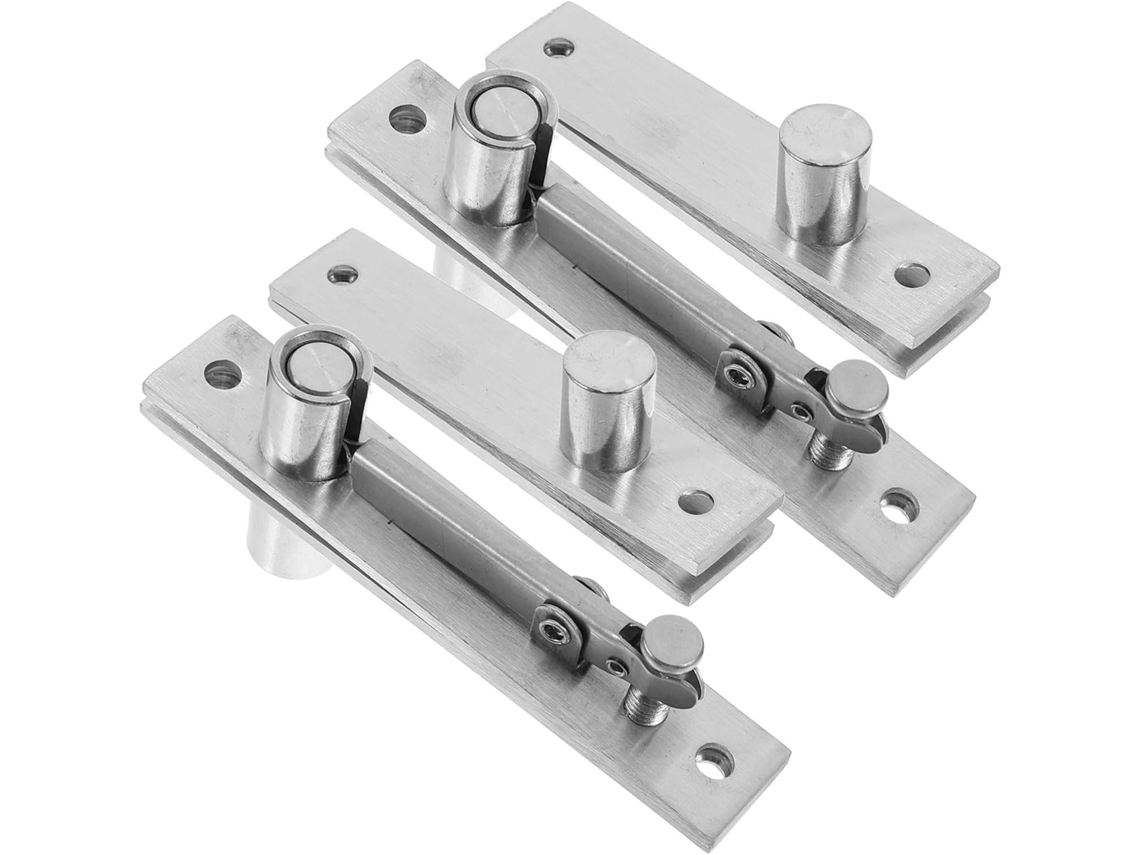 Dobradiças De Aço Inoxidável Reforçadas Com Pivô Giratório, Compactas