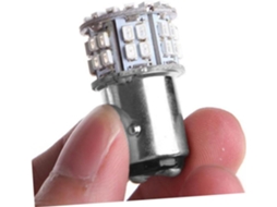 Lâmpada Led Vermelha 1157 Double Bay15d, Pacote Com 2 Unidades, Intermitente.