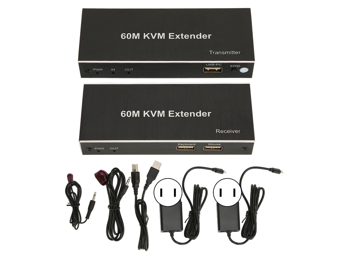 Extensor Mali Kvm 60m com Interface Hd Usb 1080p