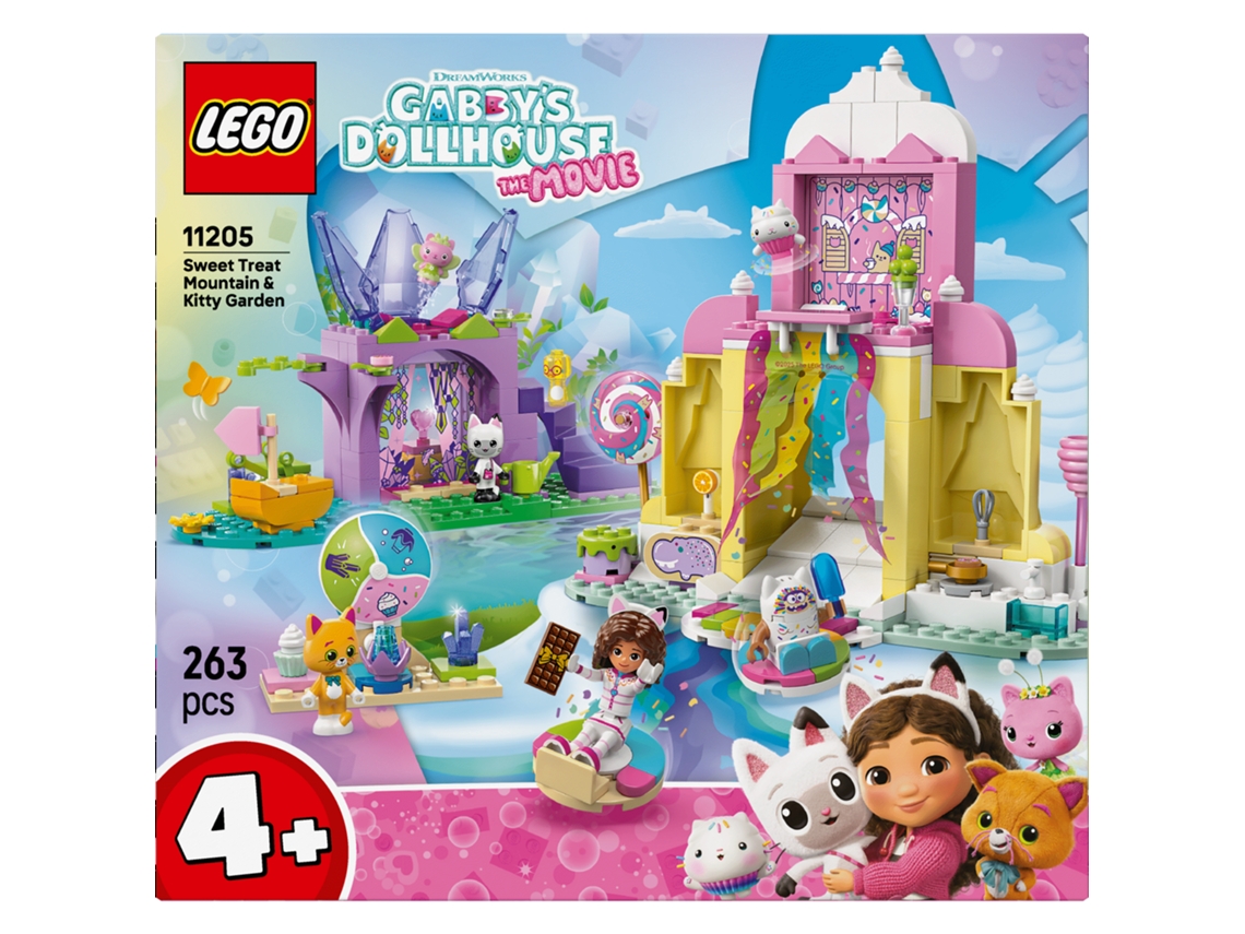 LEGO Gabby's Dollhouse: Monte Dos Docinhos E Jardim Da Fadinha - 11205