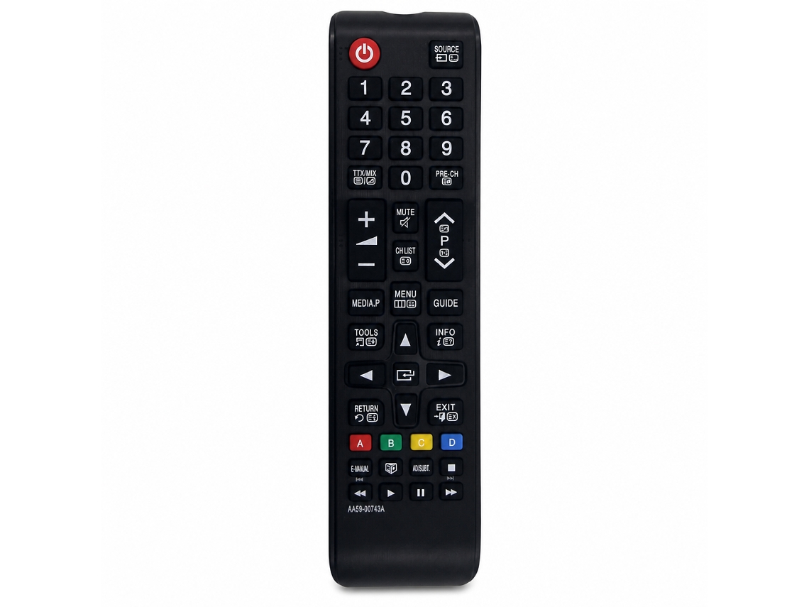 Comando À Distância Para Tv Compatível Com Samsung Aa59-00743a