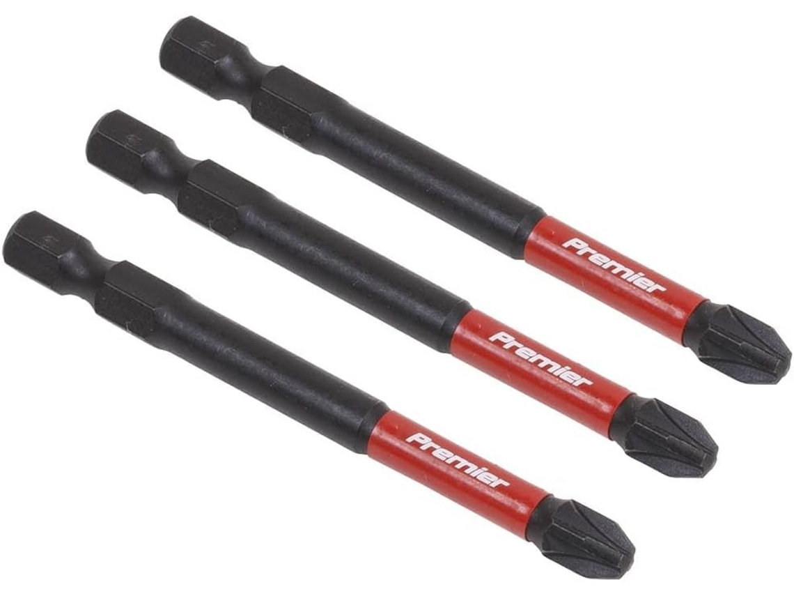 Ak8259 Conjunto De 3 Bits Pozi Nº 3 Para Ferramentas Elétricas 75 Mm