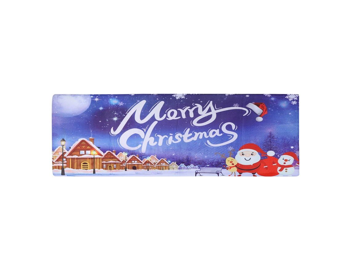 Tapete Natal Antiderrapante 60x180cm S/MARCA