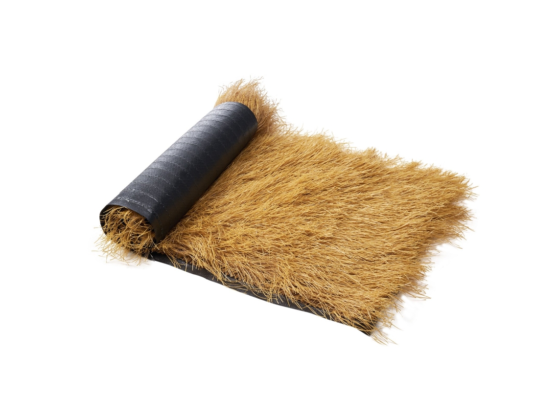 Rolo de telhado de palha estilo cabana Tiki Vevor 1200 x 400 mm com saia de barra