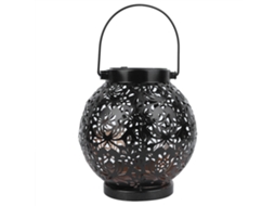 2026 lâmpada Pendente Solar Led Exterior Jardim Decorativa Resistente À Água com Design Oco