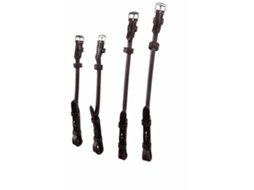 Conjunto de 4 Montantes de Flange Redonda Dupla MONTAR
