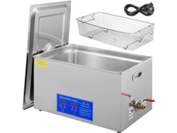 Máquina De Limpeza Ultrassônica 22l Em Inox Com Aquecimento, Timer Digital E Painel De Led Tekmaquinas