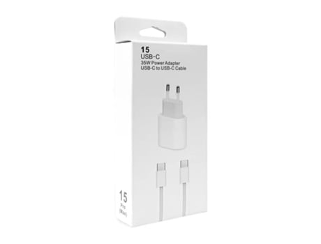 Carregador Tipo para Apple ELEVENTEK Branco