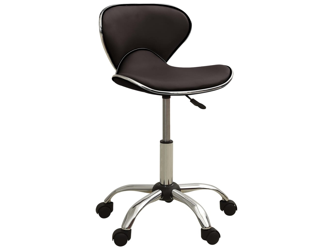 Salon Spa Stool, Salon Spa Stools Vidaxl Marrom Couro Artificial